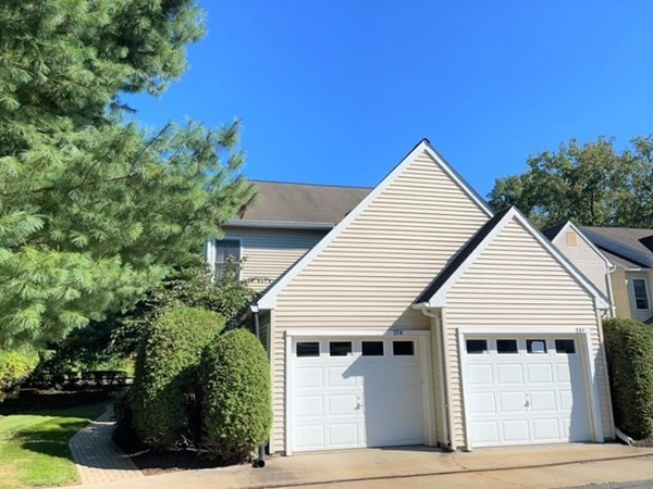 33 Castlegate Drive, Unit B Springfield, MA 01129 - Photo 2 of 18 a view of a white house with a small yard and plants