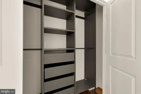 a view of walk in closet