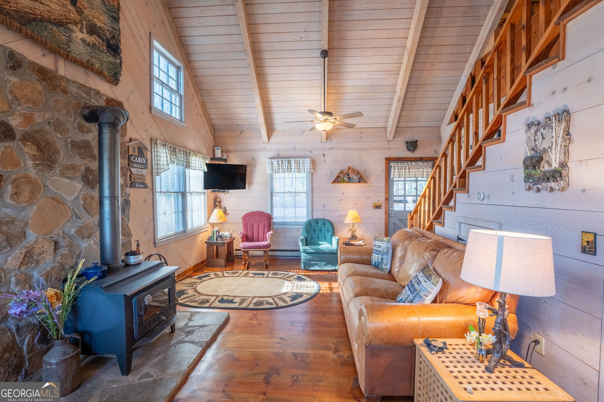 220 McConnell Court Helen, GA 30545 - Photo 14 of 37 a view of a dining room with furniture