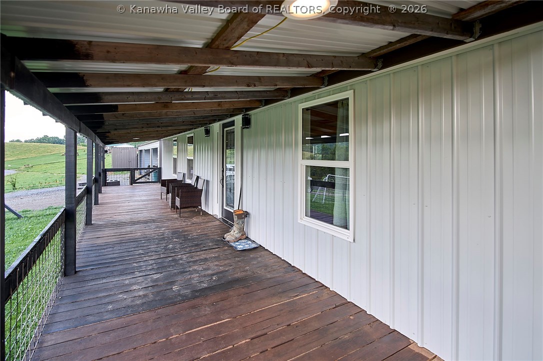 1312 Manilla Rdg Road Leon, WV 25123 - Photo 23 of 47 Covered front porch