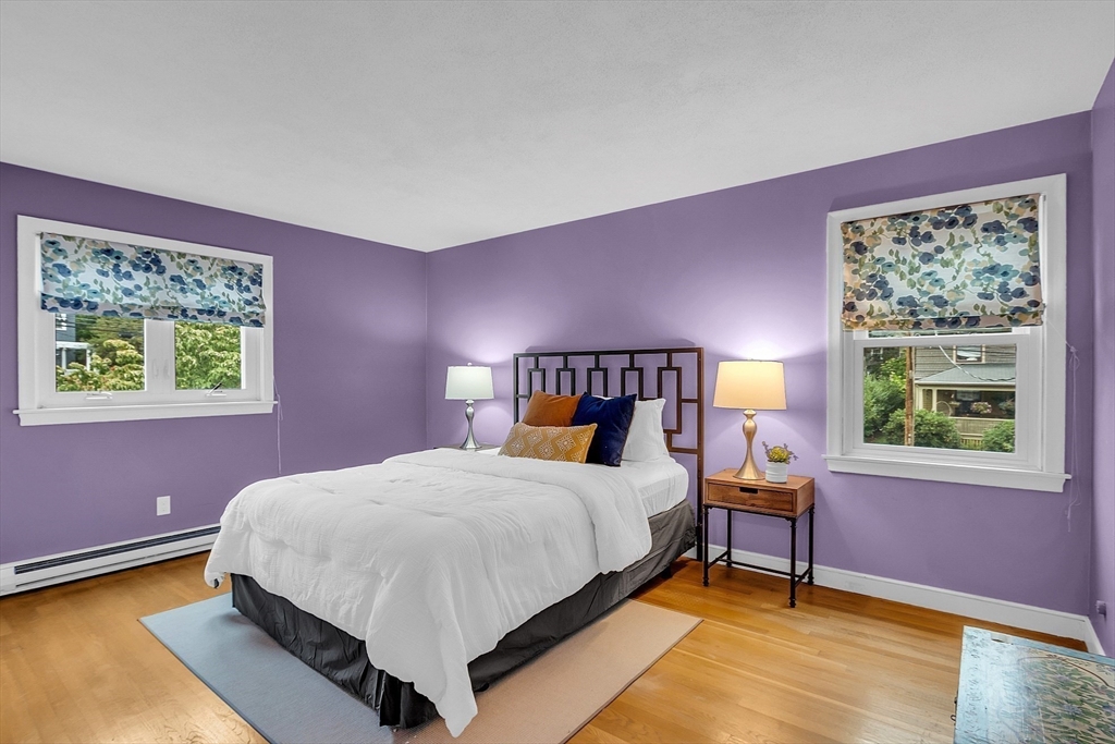 75 Nonantum Street Newton, MA 02458 - Photo 19 of 41 a bedroom with a bed and a window