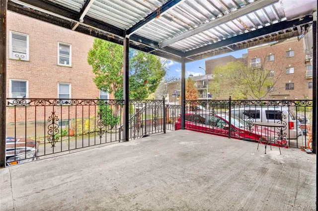 a aerial view of multi story residential apartment building