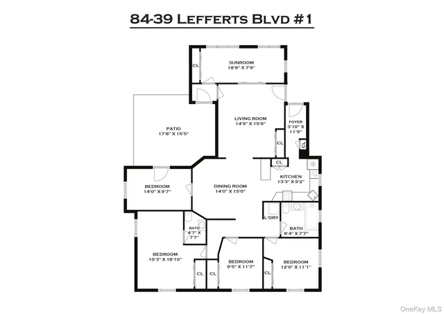 $4,750 | 84-39 Lefferts Boulevard, Unit 1 | Kew Gardens