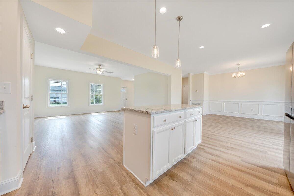300 Ridgley Lane Fincastle, VA 24090 - Photo 8 of 19 a view of kitchen and hall with wooden floor