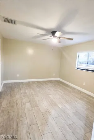 wooden floor in an empty room