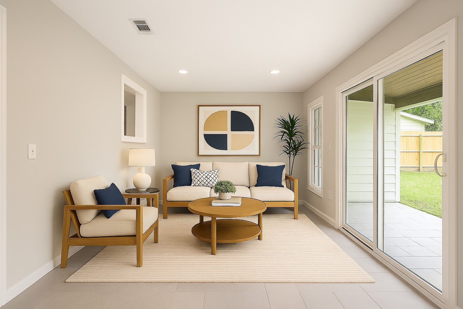 3535 Rosedale Street Houston, TX 77004 - Photo 19 of 44 sun room - digitally staged