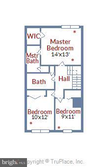 662 Howards Loop Annapolis, MD 21401 - Photo 36 of 37 Floor Plan Upper Level