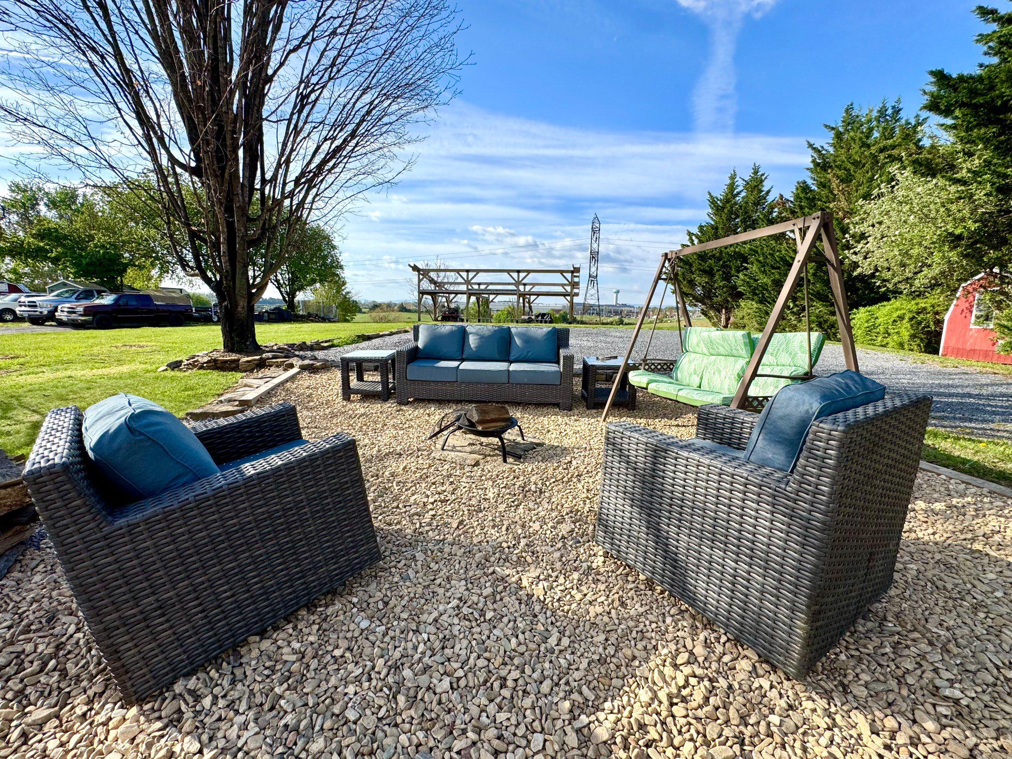 830 New Hope Road Staunton, VA 24401 - Photo 35 of 48 Fabulous fire-pit area to enjoy the outdoors!