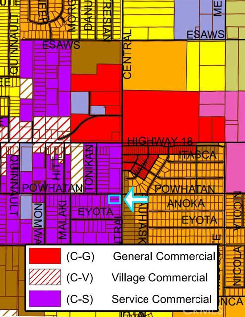 13492 Central Road Apple Valley, CA 92308 - Photo 3 of 7 a sign that is on the street