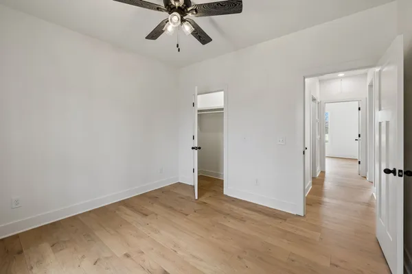 wooden floor in an empty room