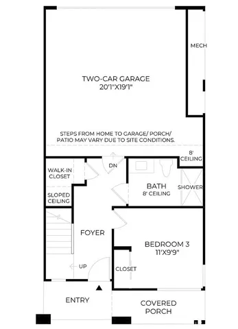 a picture of a bench in a white wall