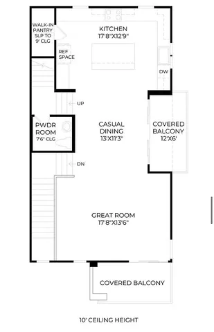 a city street with tall buildings