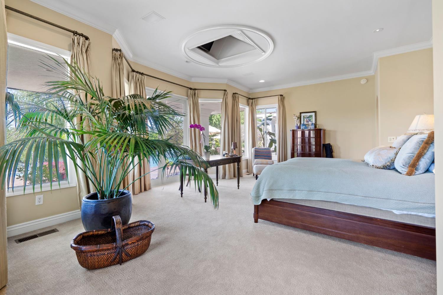10676 Wilton Road Elk Grove, CA 95624 - Photo 48 of 71 a living room with furniture and a potted plant