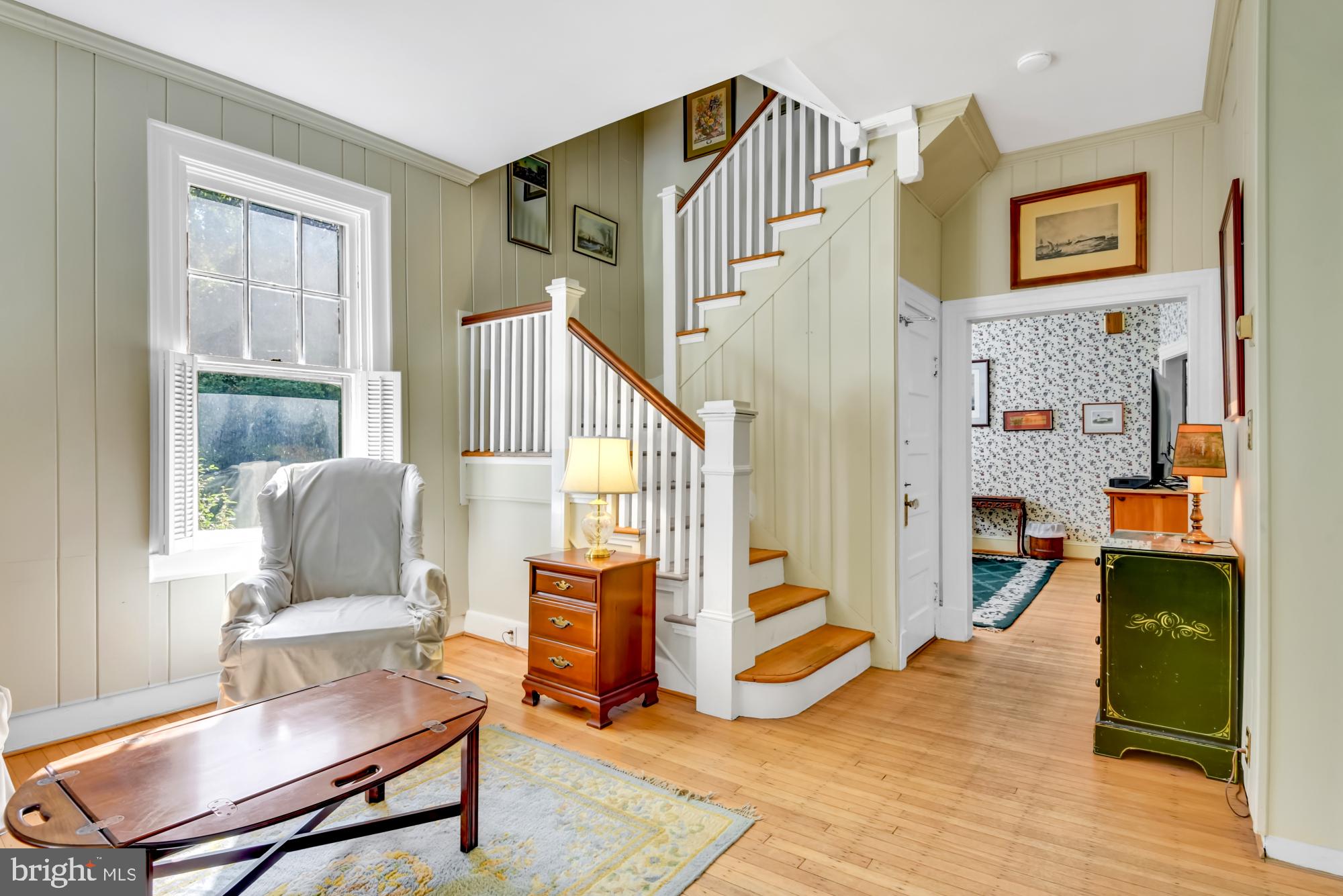 1015 Windsor Road Baltimore, MD 21208 - Photo 6 of 27 Staircase leading to upper level