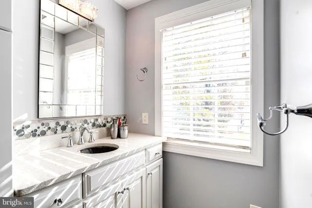 a view of a balcony with wooden floor