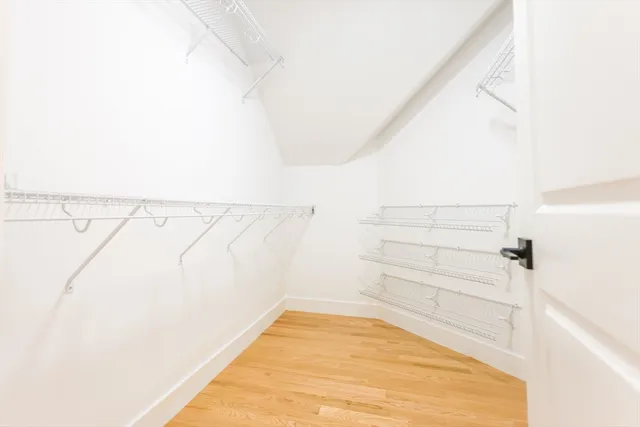 a view of walk in closet