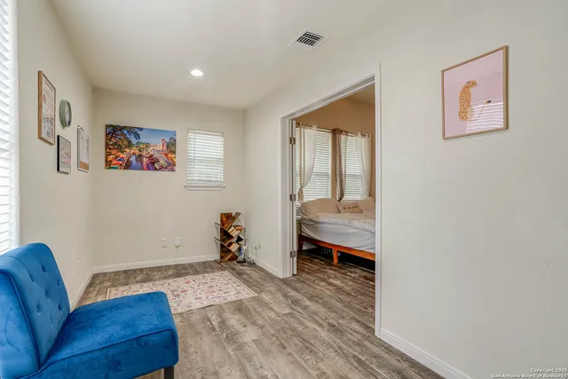 a room that has a couch and a chair in it