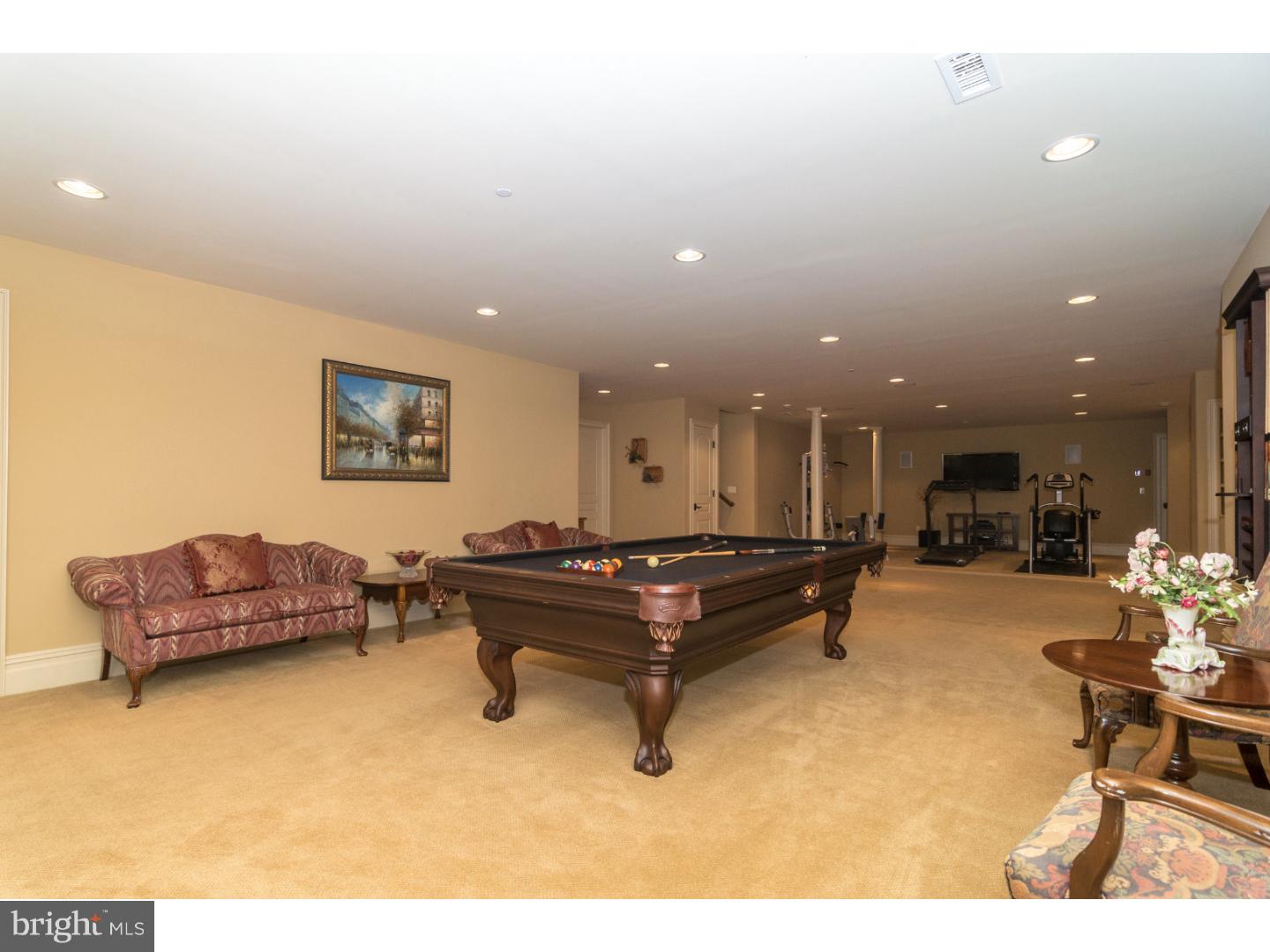 212 Cathcart Road Ambler, PA 19002 - Photo 38 of 46 Lower Level Game Room