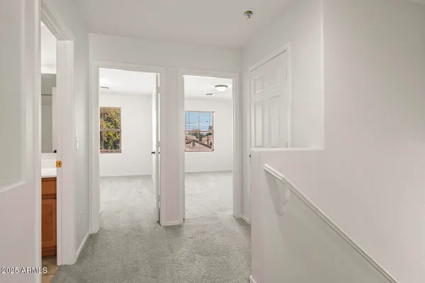 a view of empty room