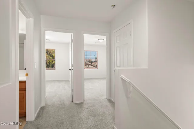 a view of empty room