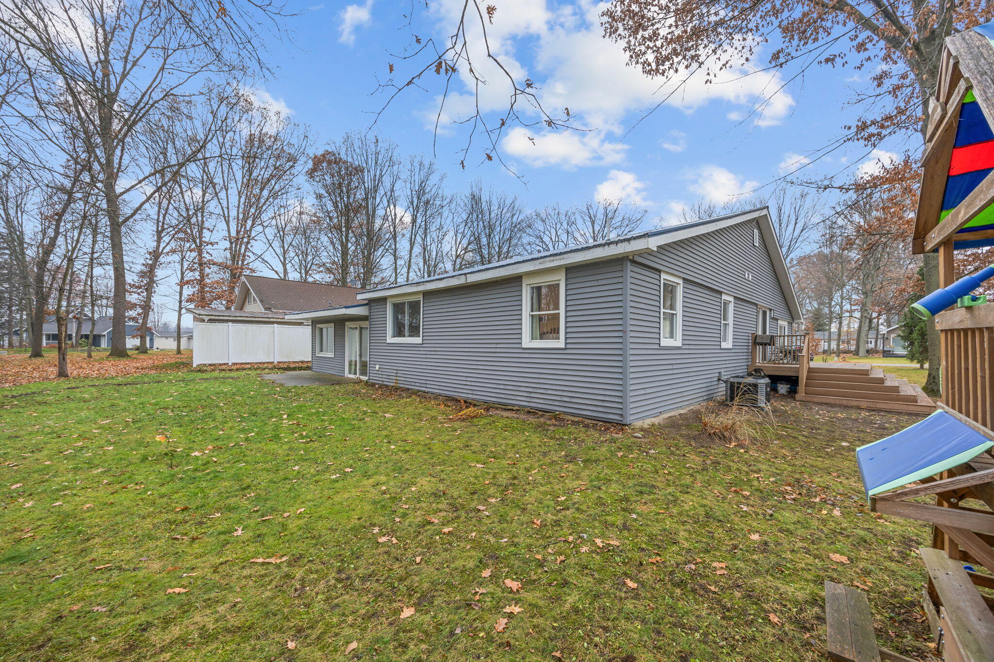 10833 1st Street Stanwood, MI 49346 - Photo 24 of 39 back yard