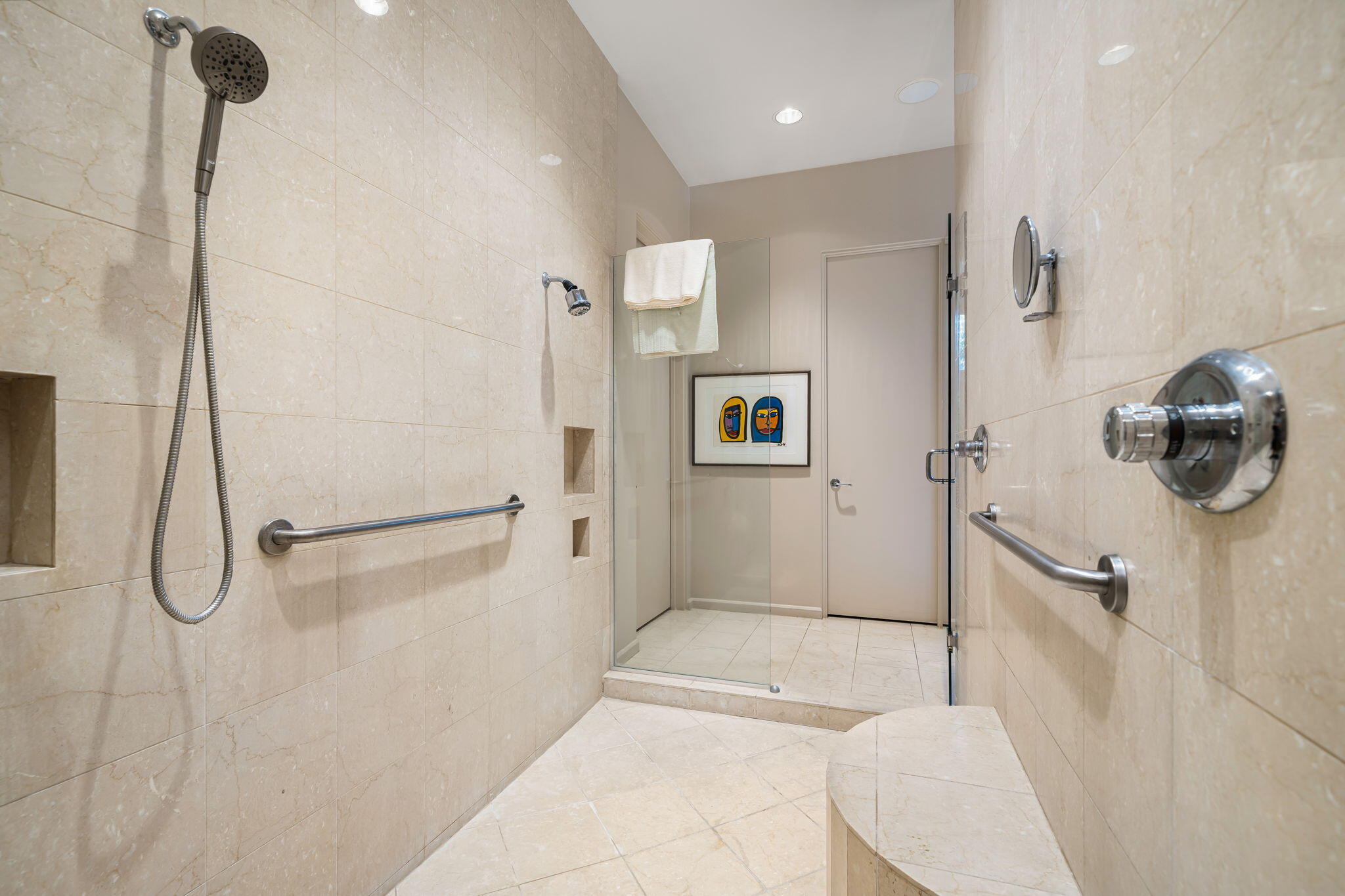 206 Crystal Bay Court Rancho Mirage, CA 92270 - Photo 48 of 62 a bathroom with a shower
