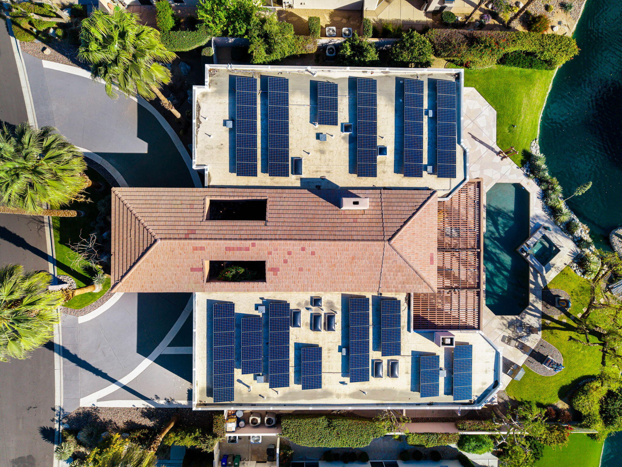 206 Crystal Bay Court Rancho Mirage, CA 92270 - Photo 5 of 62 an aerial view of multiple houses
