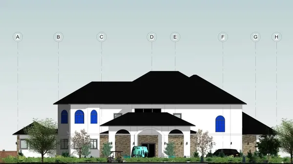 a black and white photo of a house