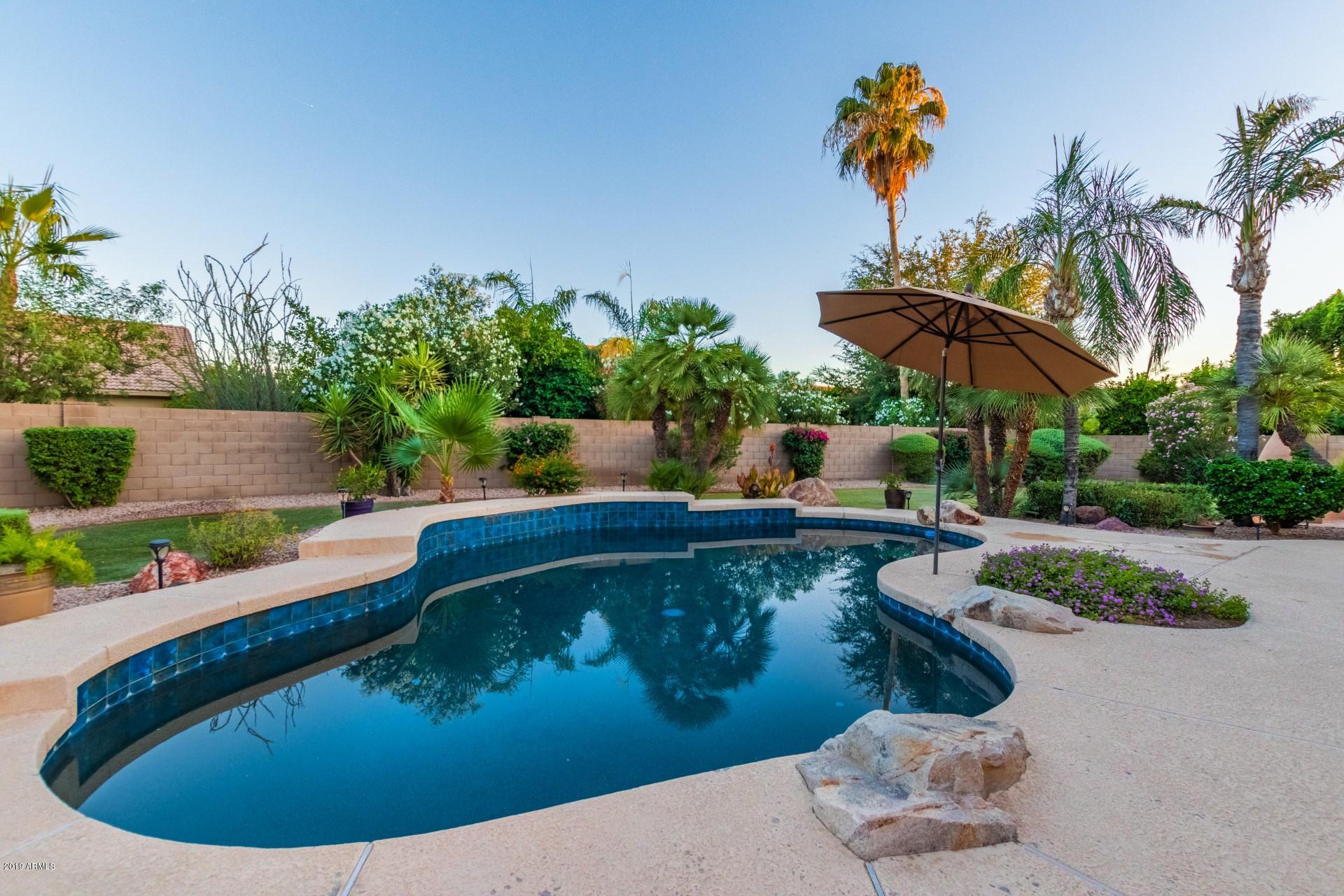 6015 East Phelps Road Scottsdale, AZ 85254 - Photo 46 of 72 a view of a swimming pool with a patio