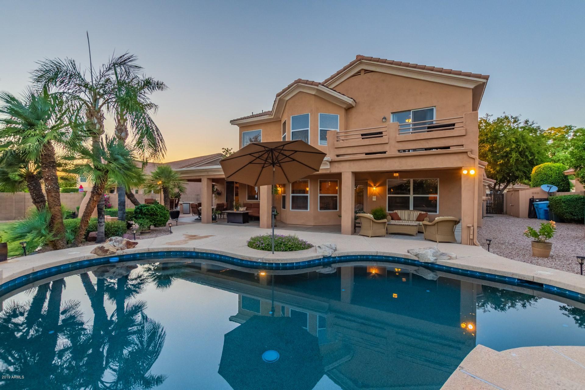 6015 East Phelps Road Scottsdale, AZ 85254 - Photo 52 of 72 Pool Palms
