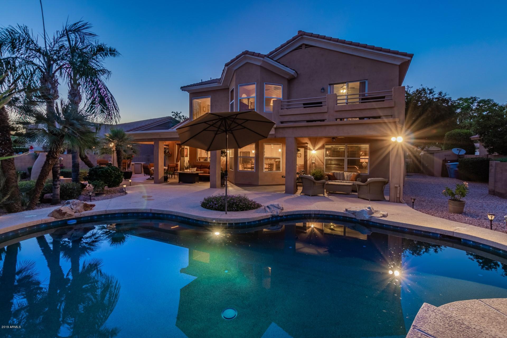 6015 East Phelps Road Scottsdale, AZ 85254 - Photo 67 of 72 Nightime