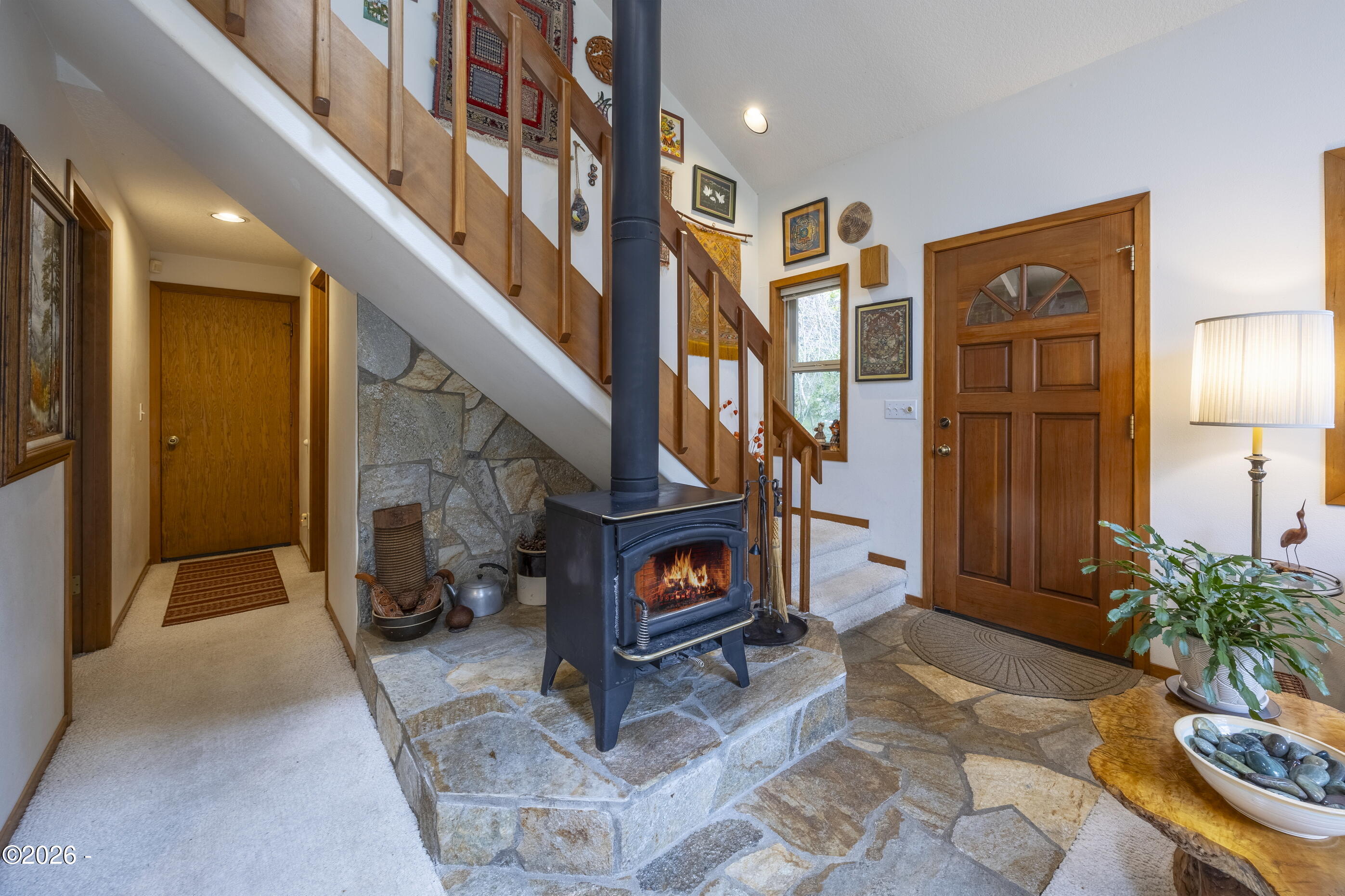 4110 Logsden Road Siletz, OR 97380 - Photo 15 of 52 Wood Stove