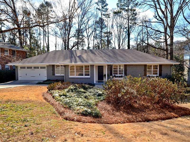 445 Forest Valley Road Atlanta, GA 30342 - Photo 1 of 1 Exterior Front.