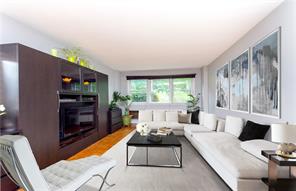 54 North Ridge Street, Unit 1A Rye Brook, NY 10573 - Photo 1 of 1 Large Light Filled Living Room (Virtually Staged)