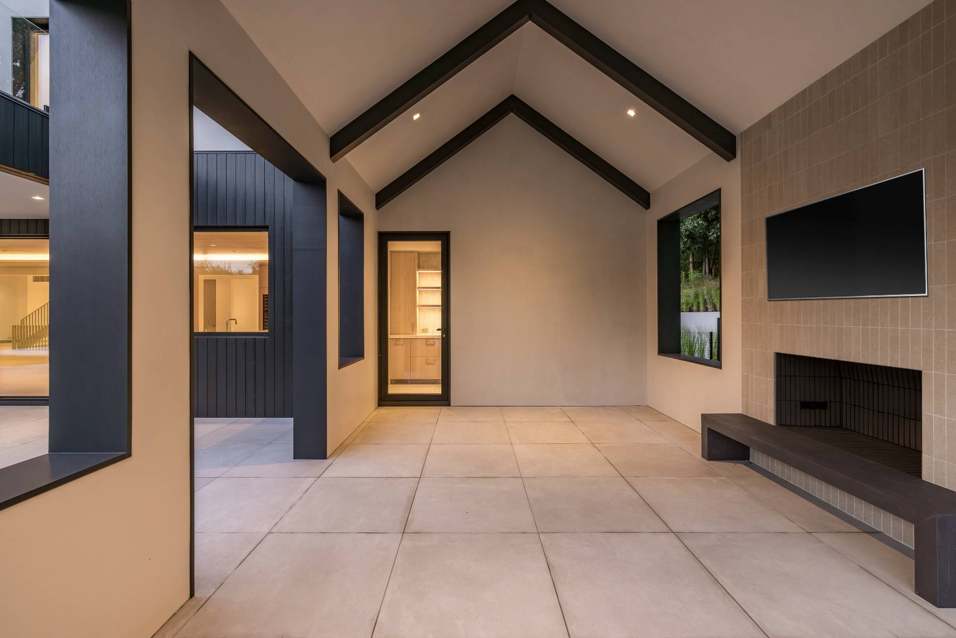 10 Mill Path Bridgehampton, NY 11963 - Photo 41 of 46 a view of an empty room with a fireplace