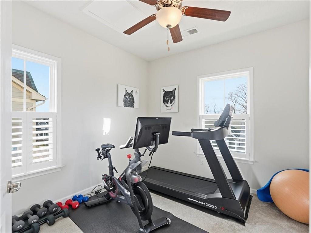 828 Oneida Circle Mars, PA 16046 - Photo 24 of 30 a view of a room with gym equipment
