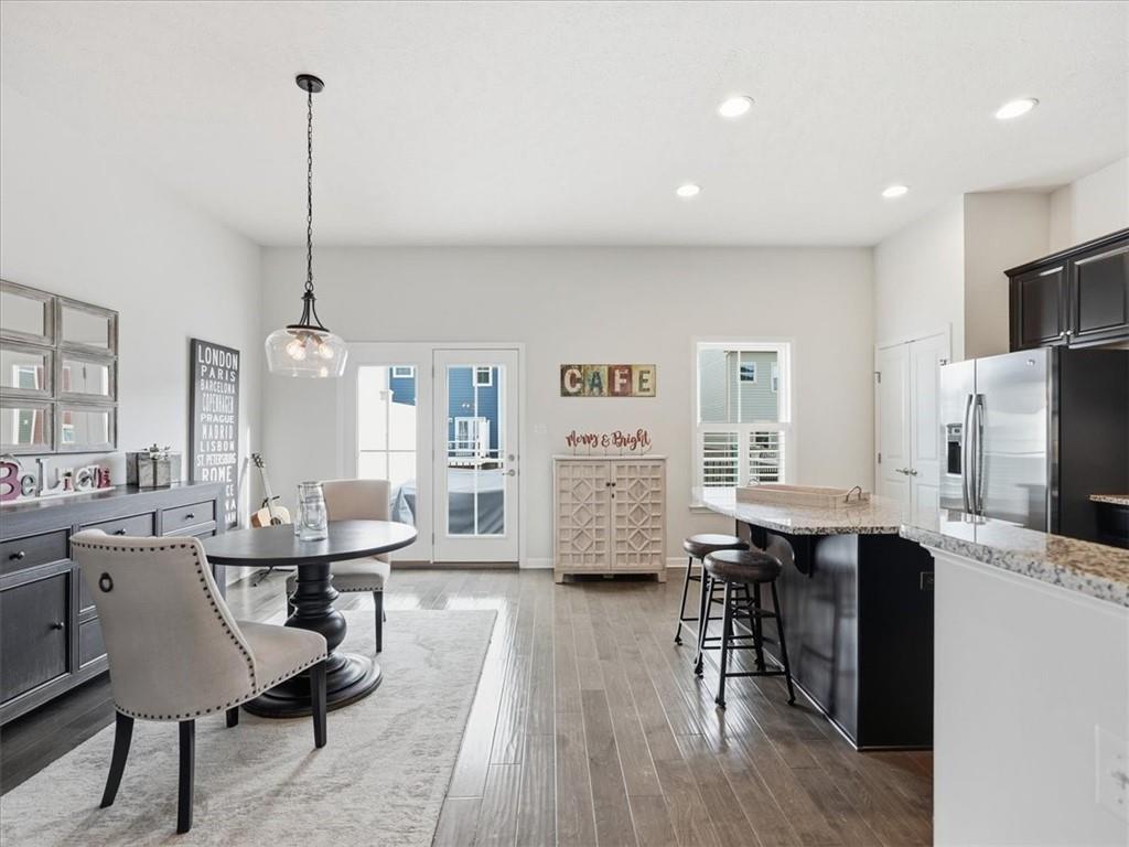 828 Oneida Circle Mars, PA 16046 - Photo 6 of 30 a dining room with furniture and wooden floor