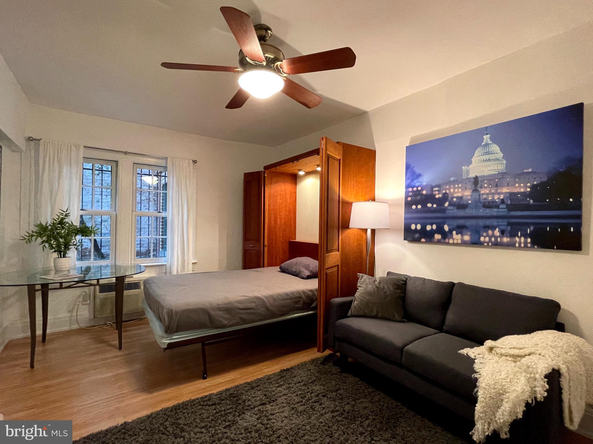 115 D Street Southeast, Unit G7 Washington, DC 20003 - Photo 11 of 21 Efficient use of space for murphy bed.
