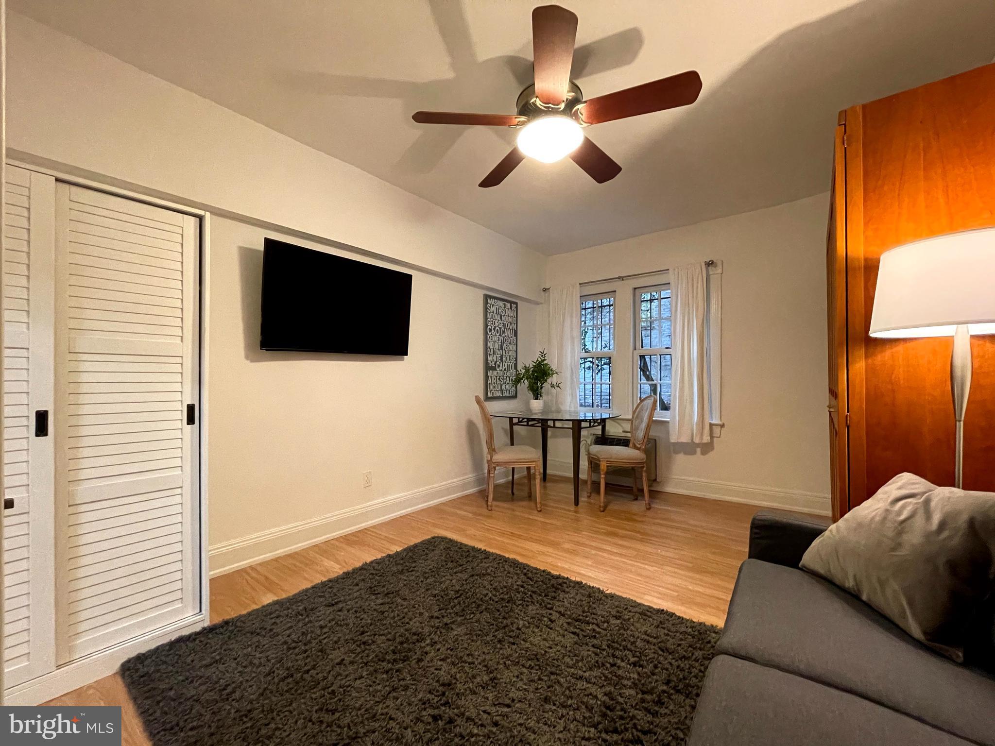 115 D Street Southeast, Unit G7 Washington, DC 20003 - Photo 12 of 21 Living, dining, sleeping - everything in its place