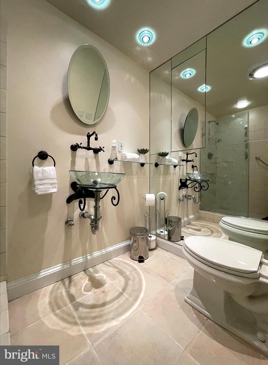 115 D Street Southeast, Unit G7 Washington, DC 20003 - Photo 16 of 21 Spacious bath with mirrored storage cabs
