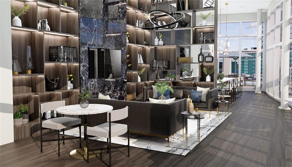 3242 Peachtree Road Northeast, Unit 301 Atlanta, GA 30305 - Photo 37 of 41 a view of a chairs and tables in the patio