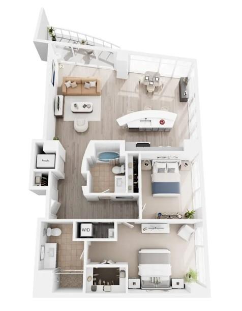 3242 Peachtree Road Northeast, Unit 301 Atlanta, GA 30305 - Photo 41 of 41 a picture of a kitchen with an oven