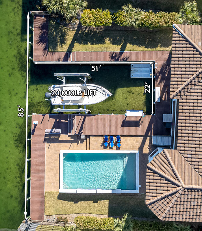 24 Norriego Road Destin, FL 32541 - Photo 3 of 73 Dock Illustration