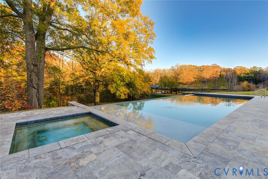 785 Oak Spring Lane Manakin-Sabot, VA 23103 - Photo 78 of 96 Resort-style pool with limestone surround, infinit