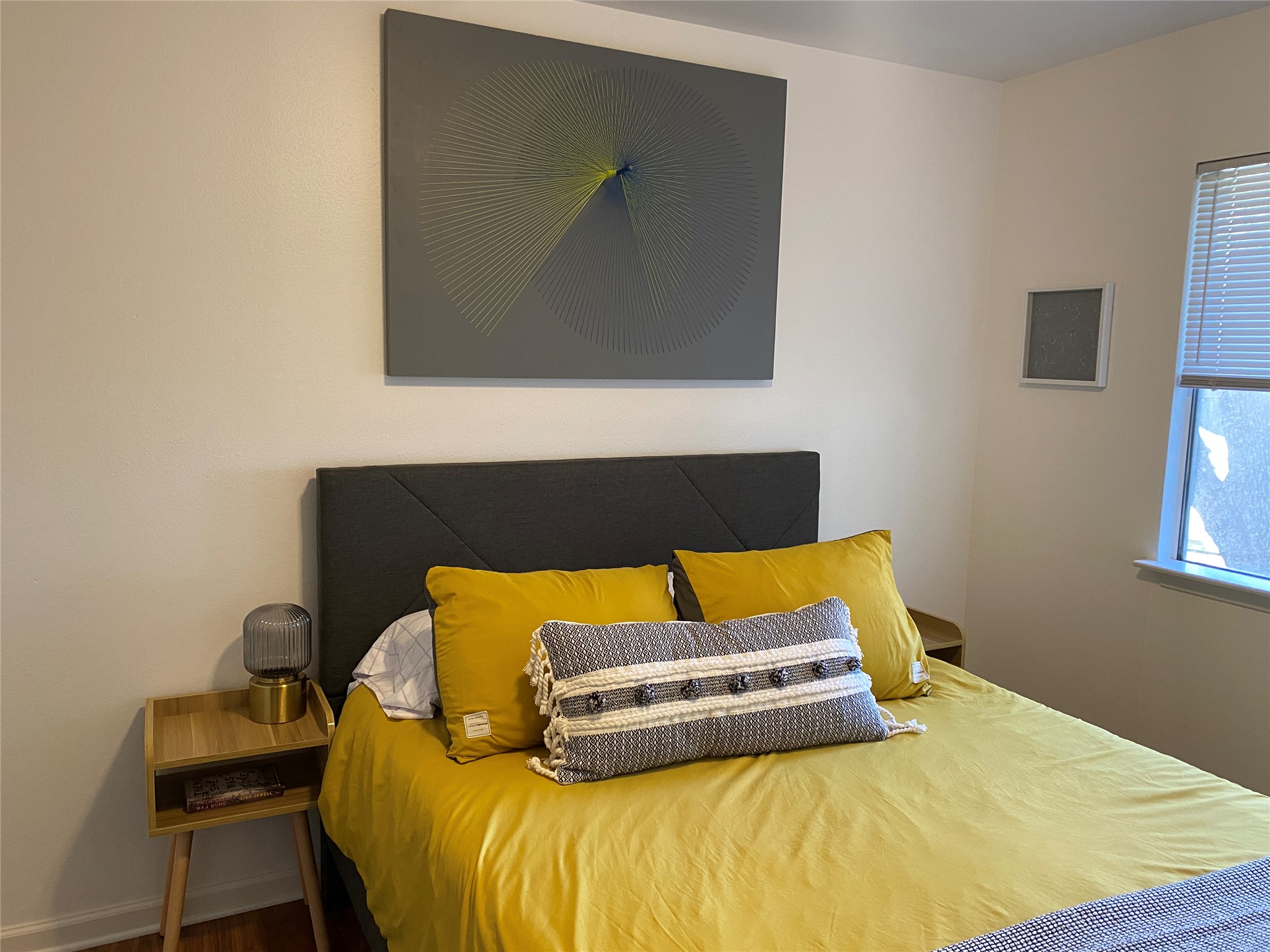 5405 Brompton Circle, Unit B Austin, TX 78745 - Photo 15 of 19 Bedroom with wood finished floors