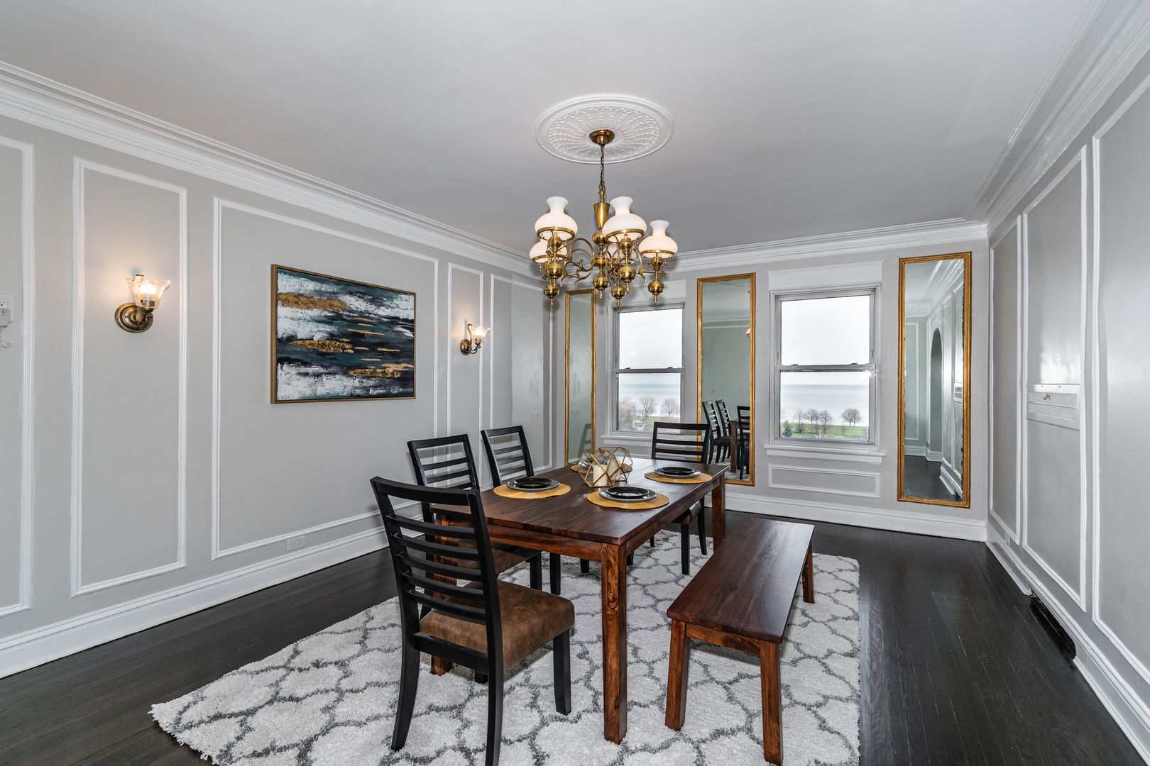 5510 North Sheridan Road, Unit 10A Chicago, IL 60640 - Photo 11 of 40 a dining room with furniture and window