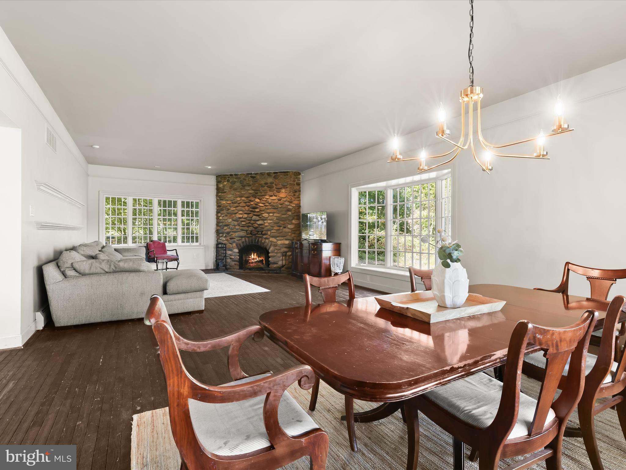 5708 Emory Road Upperco, MD 21155 - Photo 32 of 78 Family Room - Dining Room