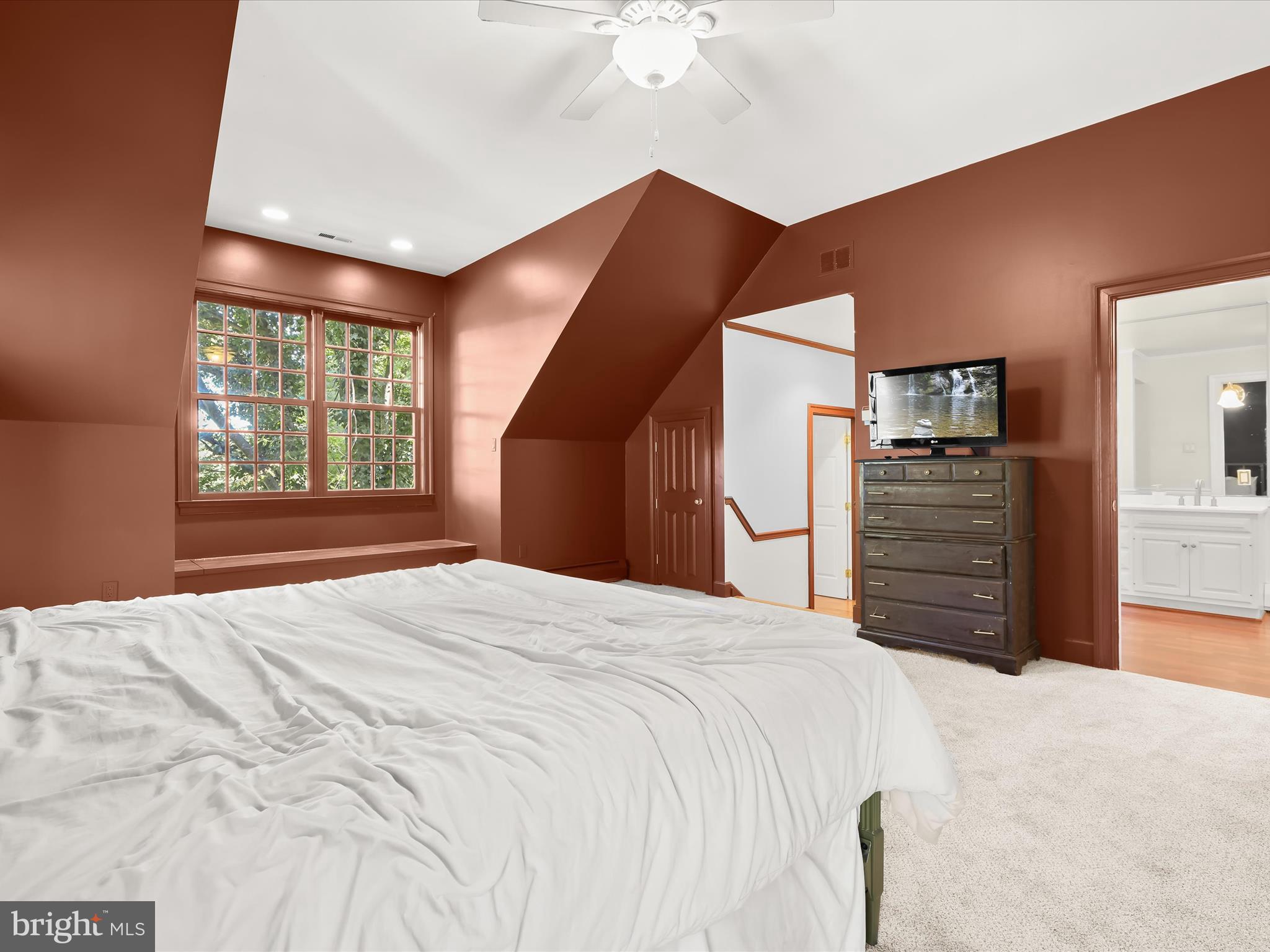 5708 Emory Road Upperco, MD 21155 - Photo 41 of 78 a bedroom with a bed and a closet