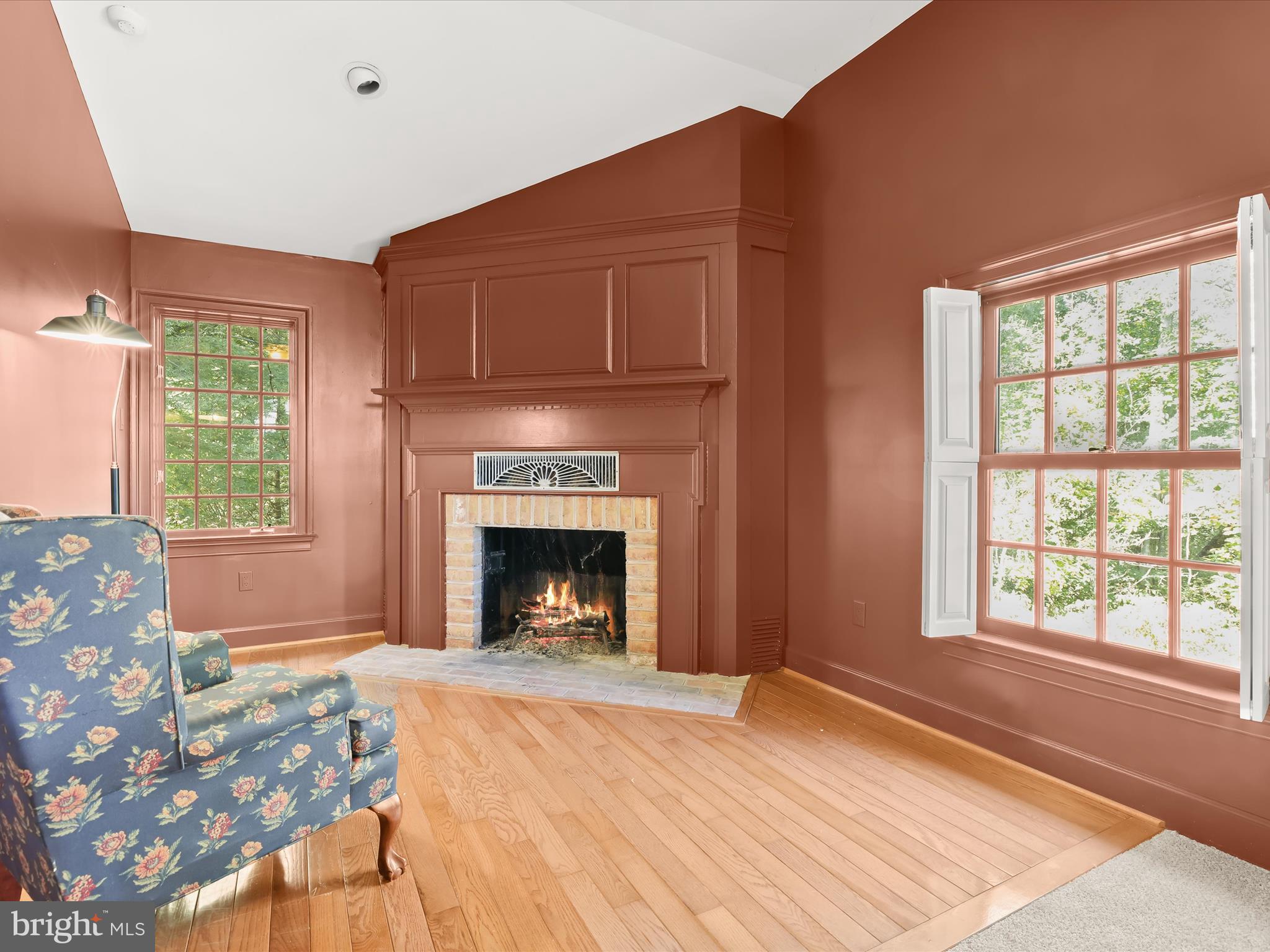 5708 Emory Road Upperco, MD 21155 - Photo 42 of 78 a view of an empty room with wooden floor and a window