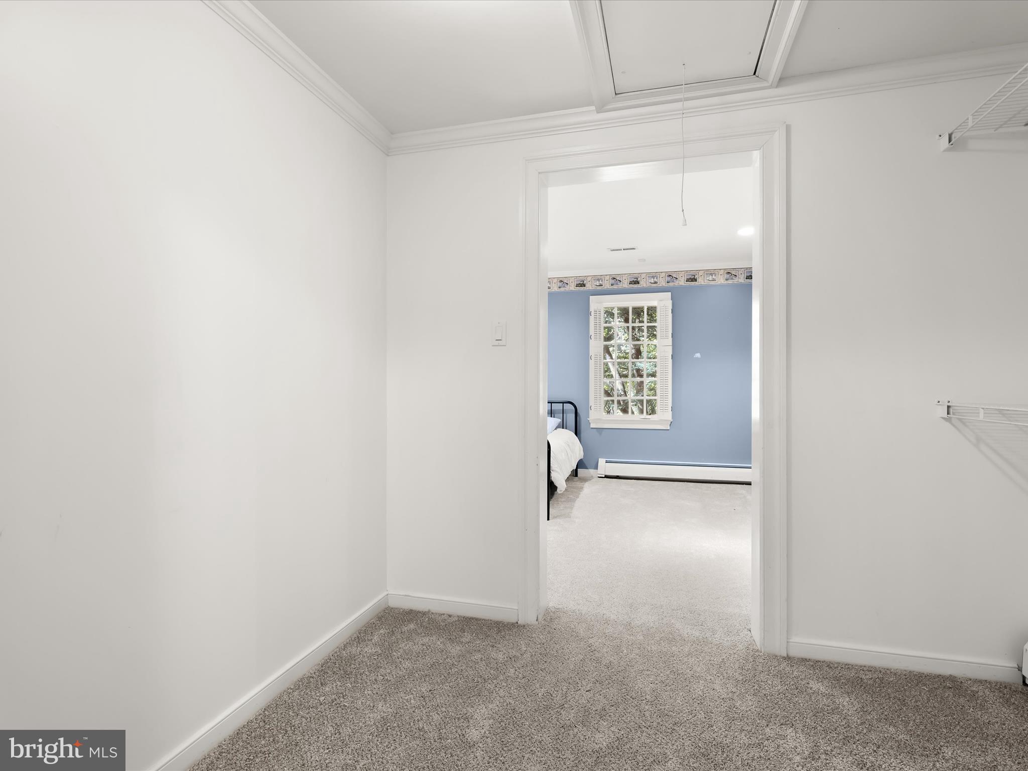 5708 Emory Road Upperco, MD 21155 - Photo 50 of 78 an empty room with windows and closet